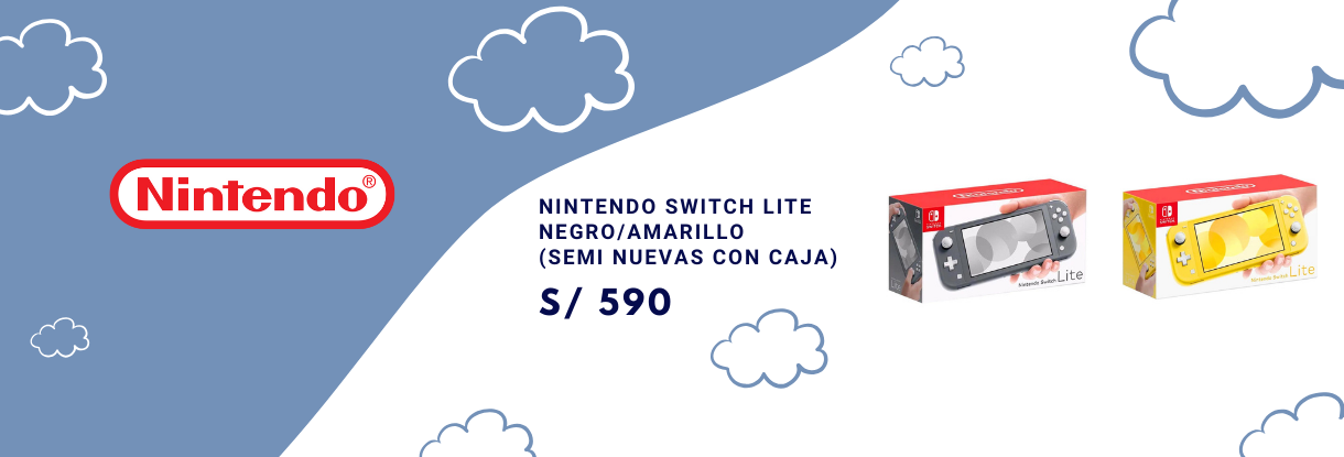 Consola Nintendo Switch Lite Seminueva